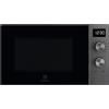 ELECTROLUX EMZ725MMTI MICROONDE, potenza microonde 900 W, capacità 25 l, 5 livelli di potenza, funzione grill 1000 TITANIO