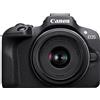 CANON FOTOCAMERA MIRRORLESS CANON EOS R100 + RF-S 18-45MM