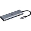 ISY ADATTATORE ISY USB-C to 3x USB-A & HDMI