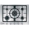 MIELE KM 2033 PIANO COTTURA GAS, 5 zone di cottura, dimensioni: L 75 cm, P 52 piano in Acciaio, Acciaio Inox