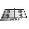INDESIT PIANO COTTURA INDESIT THP 642 IX/I, 4 zone cottura, 58 cm x 51