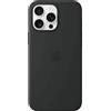 APPLE Custodia MagSafe in silicone per iPhone 16 Pro Max - Nero