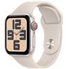 APPLE Watch SE GPS + Cellular, Cassa 40 mm in alluminio galassia con Cinturino Sport - S/M 2023