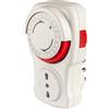 POLYPOOL Programmatore a ciclo giornaliero con spina 16A 2P+T e presa bivalente 10/16A 250V, bianco
