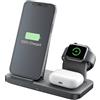 CELLULARLINE CARICATORE WIRELESS CELLULARLINE Power Station 3in1 Apple