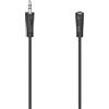 HAMA Cavo prolunga Jack 3.5 mm M/Jack F, 5 metri, nero