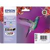 EPSON Multipack 6 cartucce EPSON Colibrì (T0807) Nero, Giallo, Ciano, Magenta, Ciano chiaro, Magenta chiaro