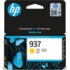 HP Cartuccia HP 937 (4S6W4NE) Giallo