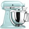 KITCHENAID 5KSM175PSEIC IMPASTATRICE PLANETARIA, 300 W, capacità ciotola 4,8 l, Ghiaccio