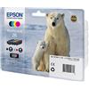 EPSON Multipack 4 cartucce EPSON Orso polare 26 Nero, Giallo, Ciano, Magenta