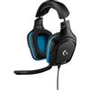 LOGITECH G432 7.1 Headset CUFFIA GAMING, nero