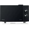 HISENSE H23MOBP2H4 MICROONDE, potenza microonde 800 W, capacità 23 l, 5 livelli di potenza, Nero