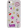 BENJAMINS BJ8-STKCHIC, COVER per IPhone 8 - 7 6S 6. ,Argento