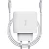 TRUST CARICABATTERIA TRUST MAXO 65W USB-C CHARGER da 65W, Bianco