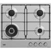 BEKO PIANO COTTURA BEKO HIAW64224SXE, 4 zone cottura, 58 cm x 51