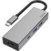 HAMA HUB USB Type C 3.1 / 2 porte A 3.0 - 1 porta HDMI, Power Delivery