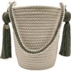 CASE&ME Coco Bag Corda, BORSETTA DA POLSO per Universale ,Multicolore
