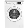 BEKO WUX71232WI-IT LAVATRICE SLIM, Caricamento frontale, 7 kg, 49 cm, Classe D