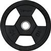 DIAMOND JK DISCO GHISA OLIMPIONICO GOMMATO 10 KG PRO DIAMETRO FORO 5 CM olimpico