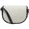 ONLY FLORENCE TEDDY CROSSBODY ACC BIRCH/BLACK PU W. GO Borsa Donna
