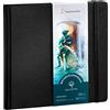 Hahnemühle Watercolour Book 100% cotone opaco, 250 g/m², incollato su superficie, 30 fogli per 60 pagine, quaderno ad acquerelli (14 x 14 cm)