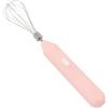 Eivdru Sbattitore Elettrico, Senza Fili Frullino per Le Uova Elettrico Caffettiera, fruste elettriche, Frusta elettrica da Cucina, Ricaricabile Tramite USB(Rosa)