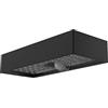 VELAMP Aplique LED a carica solare 10 W - 800 lm, Colore nero - Policarbonato/ABS anti-UV, Sensore di Movimento e Crepuscolare, IP65, Montaggio Parete - Ideale per Ingressi, Balconi, Cancelli
