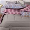 Dondi Home Trapunta matrimoniale in 100% cotone con imbottitura 200g