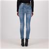 Stefano Ghilardi Jeans skinny effetto washed con passanti decorati