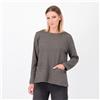 LUCREZIA SCIORTINO Maglia jacquard in punto Milano con tasche