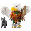 Toynova Lego 71047 - Minifigure Dungeons & Dragons - Mini figure DND + cartolina gratuita (Aarakocra Waldläuferin) Ranger Aarakocra