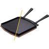 Ooni Piastra ghisa, Griglia per barbecue, Padella ghisa per forno pizza, Accessori barbecue