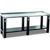USAG Banco da lavoro con piano in acciaio senza cassetti Usag 506TA (2m)
