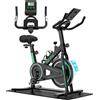 Micyox Cyclette Professionale, Cyclette Magnetica da Camera con Volano da 12kg, Sensore Pulsazioni, Supporto per iPad, Cyclette da Casa