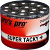 Generisch Pro's Pro 60 pezzi Super Tacky Plus Overgrip - per tennis, badminton, padel, squash (bianco)