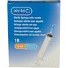 ALLIANCE HEALTHCARE IT.DIS.SpA SIRINGA PER INFUSIONE E IRRIGAZIONE ALVITA 5 ML CON AGO 23 GAUGE 1 1/4 0,6X30 MM 10 PEZZI