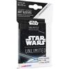 Gamegenic Standard - Star Wars Unlimited Art Sleeves - Card Back Black (60+1 Bustine) - Gamegenic