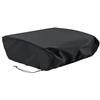 Azatemgo Copertura per Plancha in Tessuto Oxford 420D, Copertura Barbecue da Esterno, Impermeabile - Anti-UV - Anti-Polvere - Antivento - Nero - 60X45X25cm