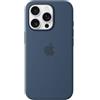 Apple Custodia MagSafe cover in silicone per iPhone 16 Pro - Denim