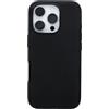 OtterBox Cover Symmetry Series MagSafe per iPhone 16 Pro, custodia protettiva sottile antiurto, a prova di caduta, testata 3x vs norme MIL-STD 810G, Nero, Senza Retail Package