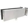 PrimeMatik LK082-VCES LK082-Pernio e Cerniera Fissa in Alluminio per Porta in Vetro