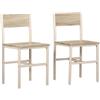 yelloo Set 2 Sedie Bar Beige Mobili sedia Cucina Arredamento Mod. PORTOFINO