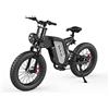 GUNAI Mountain Bike Elettrica Fatbike Fuoristrada da 20 Pollici con Doppia Sospensione 48V 25AH