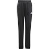 adidas GAME&GO PANT, pantaloni della tuta Unisex - Bambini, Black/White,