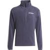 Adidas Homme Terrex Multi Essentials Half Zip Fleece Jacket, Olive Strata, S