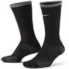 NIKE Spark Cush Crw - Calzini da uomo, Uomo, Calzini, CU7200, Nero/riflettente, 41