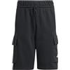 adidas ESSENTIALS CARGO SHORTS, boxer bambino Unisex - Bambini, Black/White,