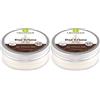 GREENDOOR Deodorante crema per uomini, confezione risparmio da 2 pezzi, efficace crema deodorante senza alluminio, per uomo/uomo, profumo naturale, vegano, anti odore ascellare, deodorante biologico