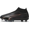 PUMA Ultra Match+ Ll Fg/Ag, Soccer Shoe Uomo, Puma Black Copper Rose, 40.5 EU