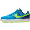 NIKE Court Borough Low 2 (PSV), Scarpe Basse, Blu Laser Blue Limone Venom Midnight Venom, 30 EU